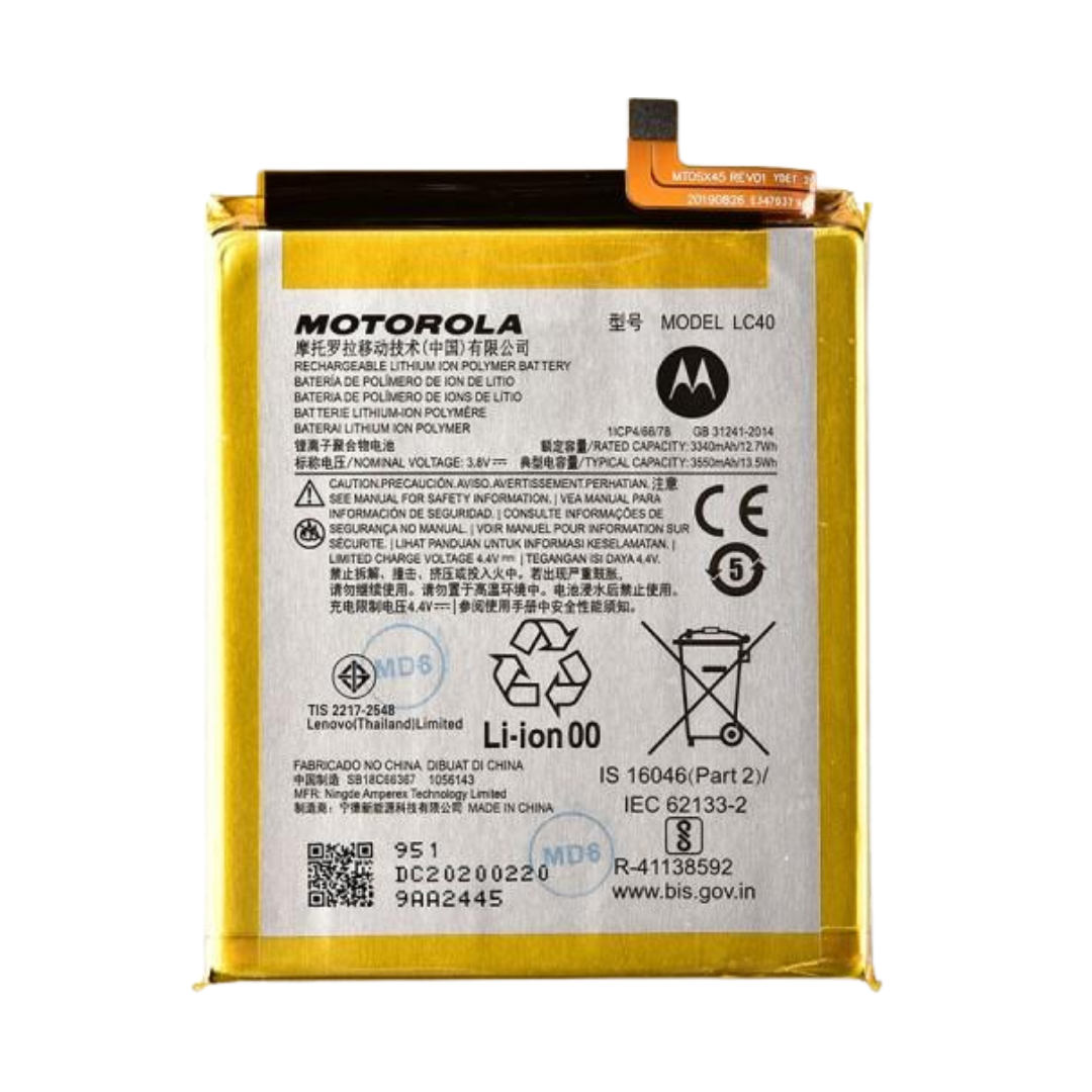 Battery LC40 for Motorola Moto E 2020 XT2052 Li-ion 3.6V 3550mAh