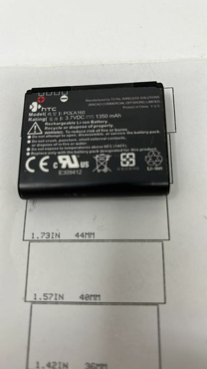 Battery POLA160 For HTC Touch Cruise P3650 Polaris 100 O2 XDA Orbit 2 Dopod P860