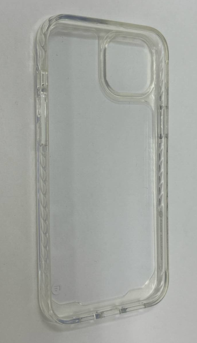 Clckr Diamond Clear Case 6.7" for Apple iPhone 15 Plus Transparent Cover Strong