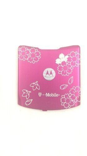 Back Door Standard Hot Pink Battery Cover For Motorola V3 GSM TMobile Original