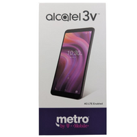 Alcatel 3V 32GB Android Smartphone Metro PCS 6.0 Inch 12MP 2MP Dual Camera 4G