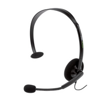 Microsoft Xbox 360 Wired Mono Headset In Line Volume for Gaming Boom Microphone