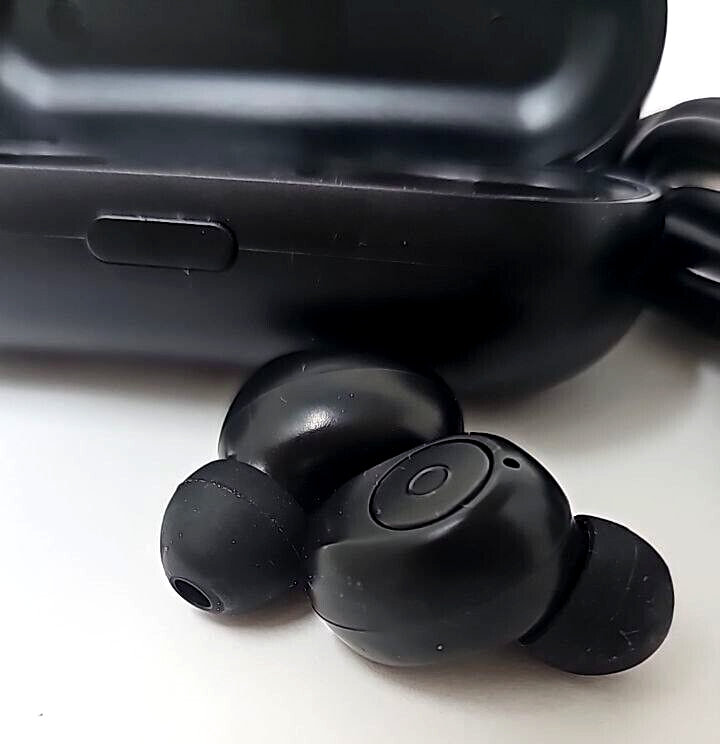 IQ Podz 06 True Wireless Earbuds Bluetooth Headphones with Built in Mic Black