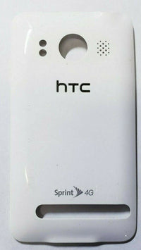 Back Door White For HTC Evo 4G Sprint Phone Battery Cover Housing Replacement