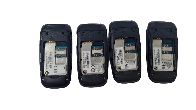 4 Lot Samsung SGH-A197 AT&T Flip Phone GSM Need Repair For Parts A197