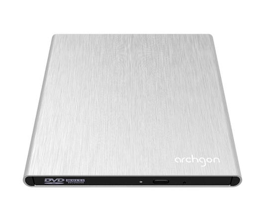 Archgon Ultra Slim External Optical DVD CD Drive Portable USB for Windows Mac