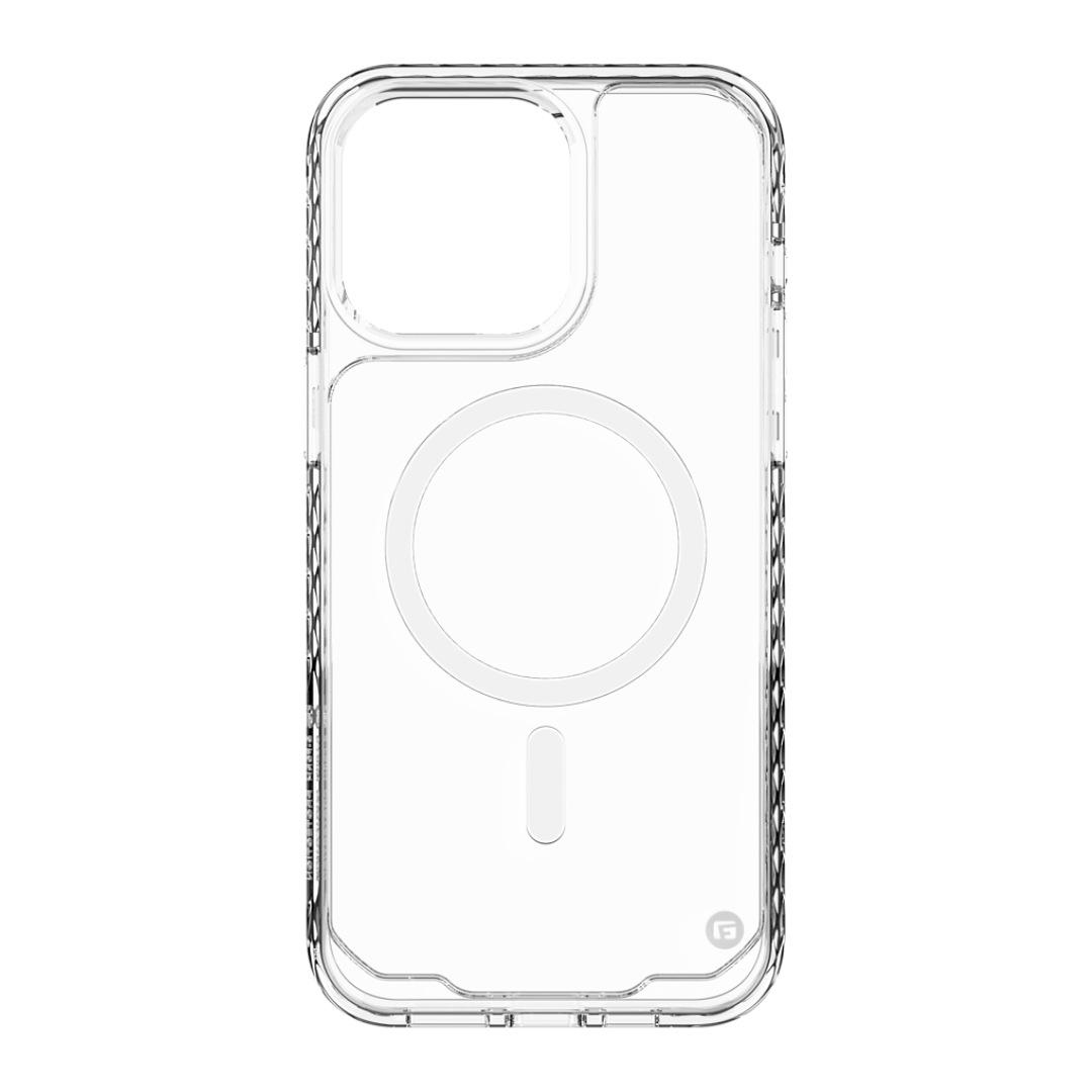 CLCKR G-Form Diamond MagSafe Case for iPhone 15 Pro Max 6.7" Clear Back Cover