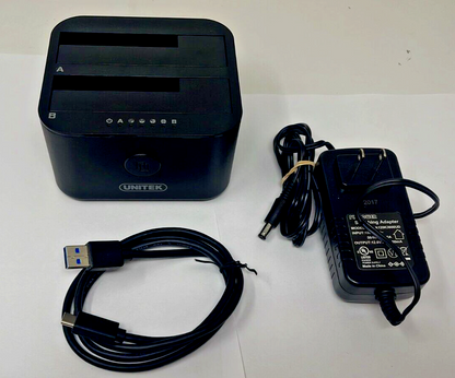 Unitek Type C USB 3.0 to SATA I II III Mini Dual Bay External HDD Dock Station