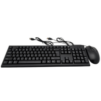 CMK 858 Keyboard Mouse Set 104 Keys USB Combo Home Office Gaming Computer PC