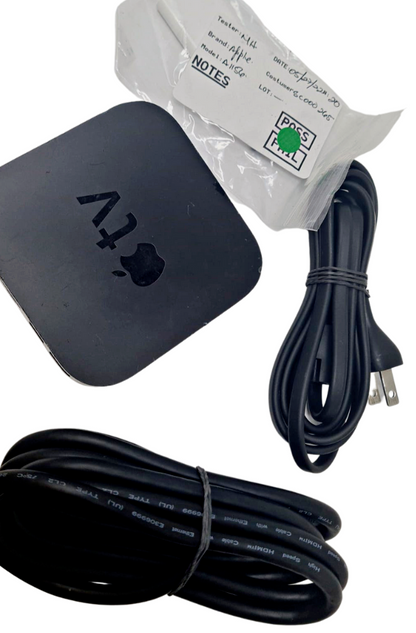 Apple TV A1378 2nd Generation Black Wireless HD Media Streamer Complete Kit OEM