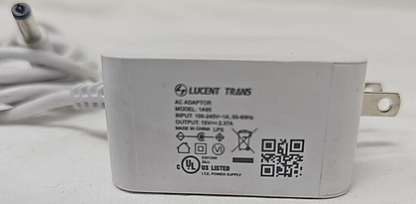 Lucent Trans 1A95 Charger AC Power Supply for Verizon LVR1 Home Router White