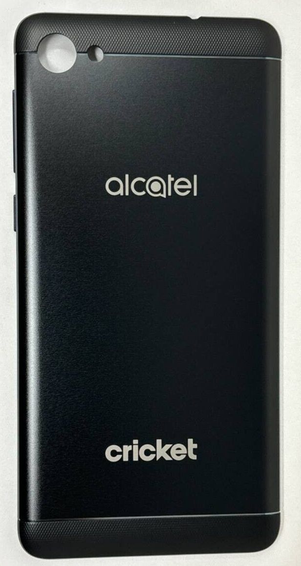 Back Case Black Battery Cover Replacement for Alcatel Pulsemix 5085c Cricket