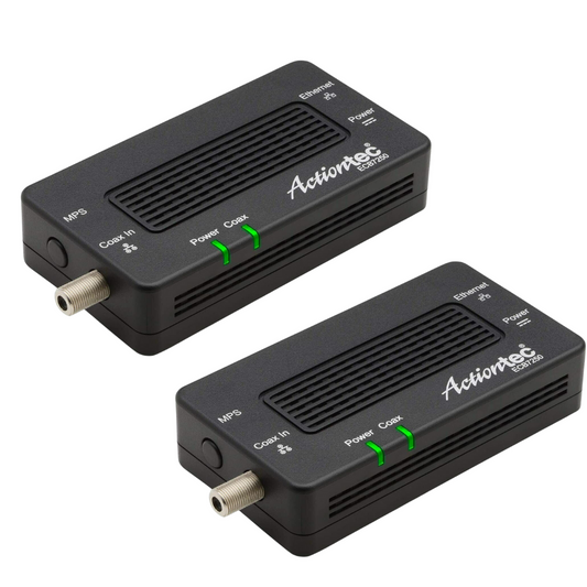 Actiontec MoCA 2.5 Gigabit Network Adapter Over Ethernet Port Over Coax ECB7250