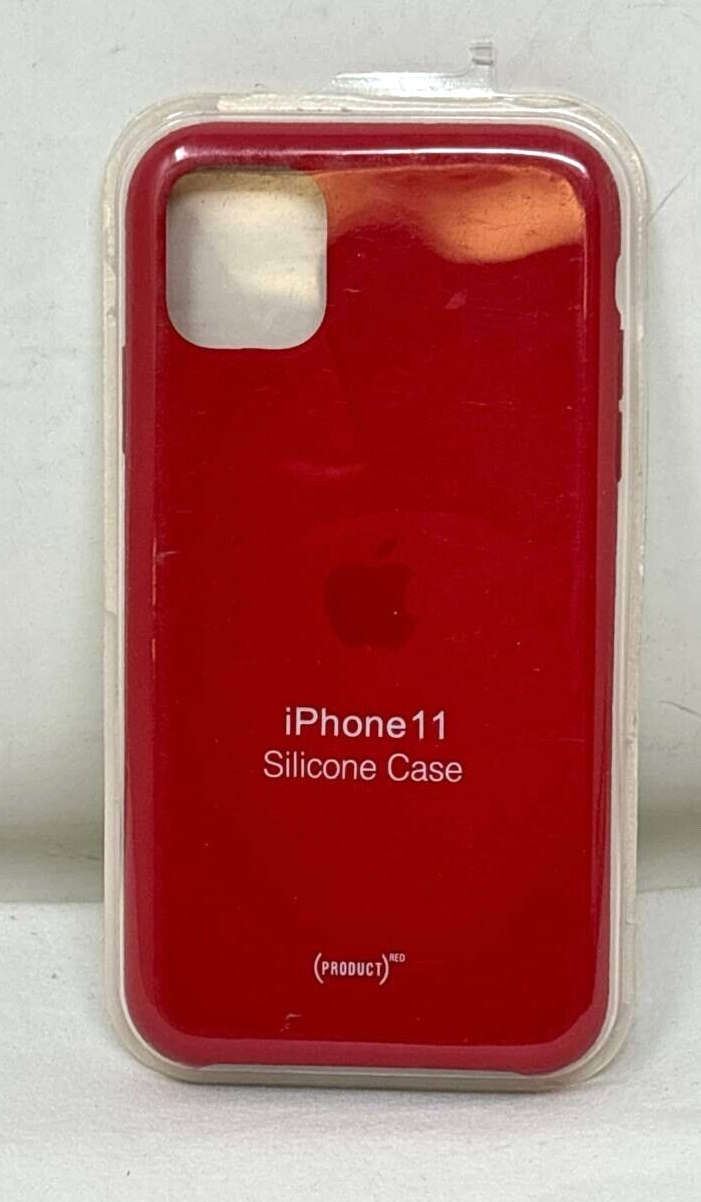 Red Silicone Case for Apple iPhone 11 XR Protective Back Cover MWY1RFE/A