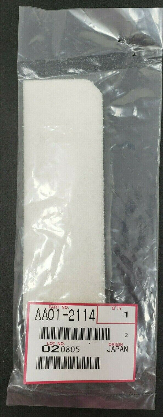 White Toner Pressure Release Filter Front AA01-2114 For Lanier 5485 5685 5705