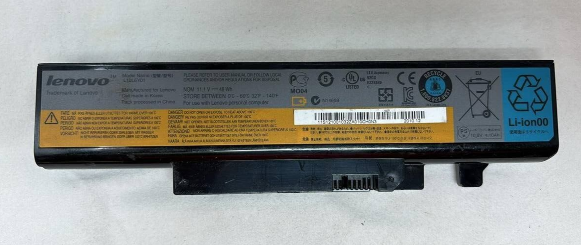 Laptop Battery 10.8V for Lenovo IdeaPad Y460 Y460A Y460p Y560 Y560p Y460G Y460AT