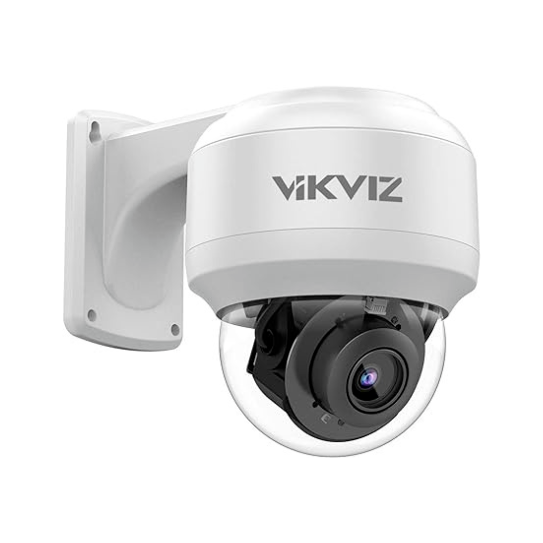 Vikviz Outdoor PTZ IP Security Camera IR Speed Dome 8MP Mic Pan Tilt PTZ2804X12