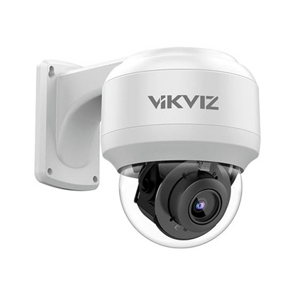 Vikviz Outdoor PTZ IP Security Camera IR Speed Dome 8MP Mic Pan Tilt PTZ2804X12