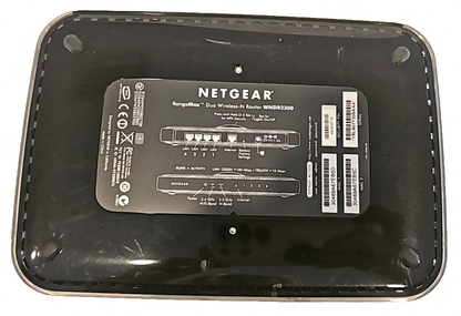 Netgear WNDR3300 RangeMax WiFi Router Wireless Internet Dual Band Network Black