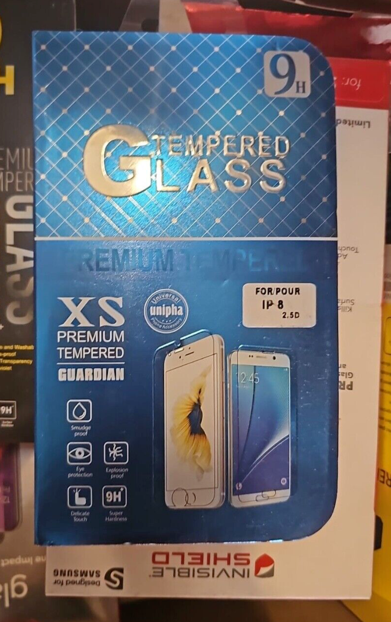 Lot of 300 Phone Screen Glass Protector Mix Wholesale Pack for iPhone Samsung LG