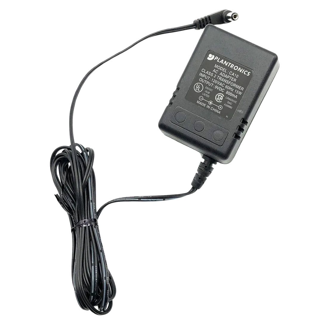 Power Supply CA10 Plantronics AC DC Wall Adapter Class 2 Transformer 7.2W 9v 800