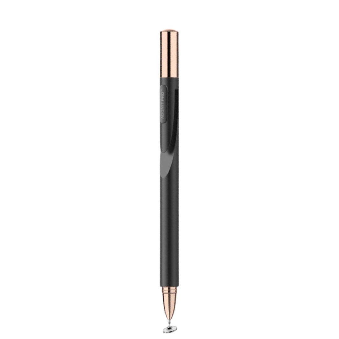 Adonit Pro 4 Precision Stylus Pen TouchScreen Android IOS Tablet Rose Gold Black