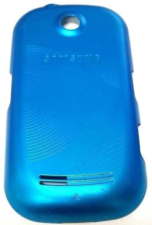 Back Door Blue Battery Cover Replacement For Samsung Corby M5650 GT-M5650