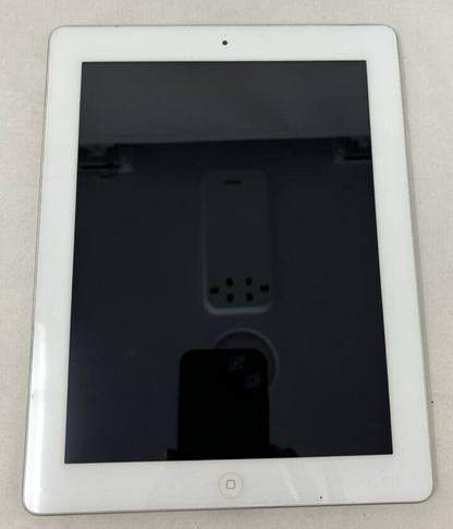 Apple A1395 iPad 2 Tablet 16GB 9.7" Touchscreen 5MP Camera iOS Silver Very Good