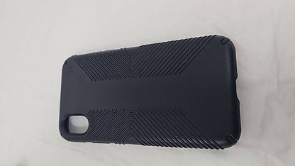 Speck Presidio Grip Case for Apple iPhone X XS Back Cover Carbon Black Matte