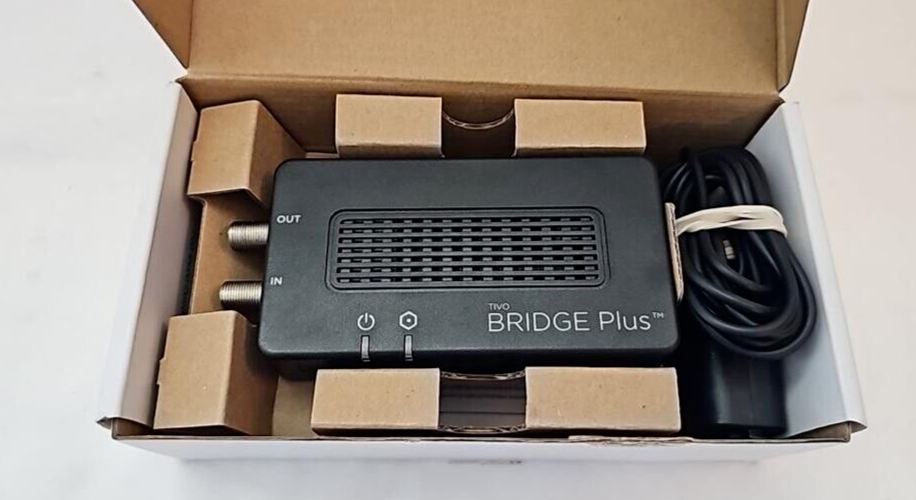 TiVo Bridge Plus MoCA  Gigabit Network Adapter Ethernet Over Coax ECB6200