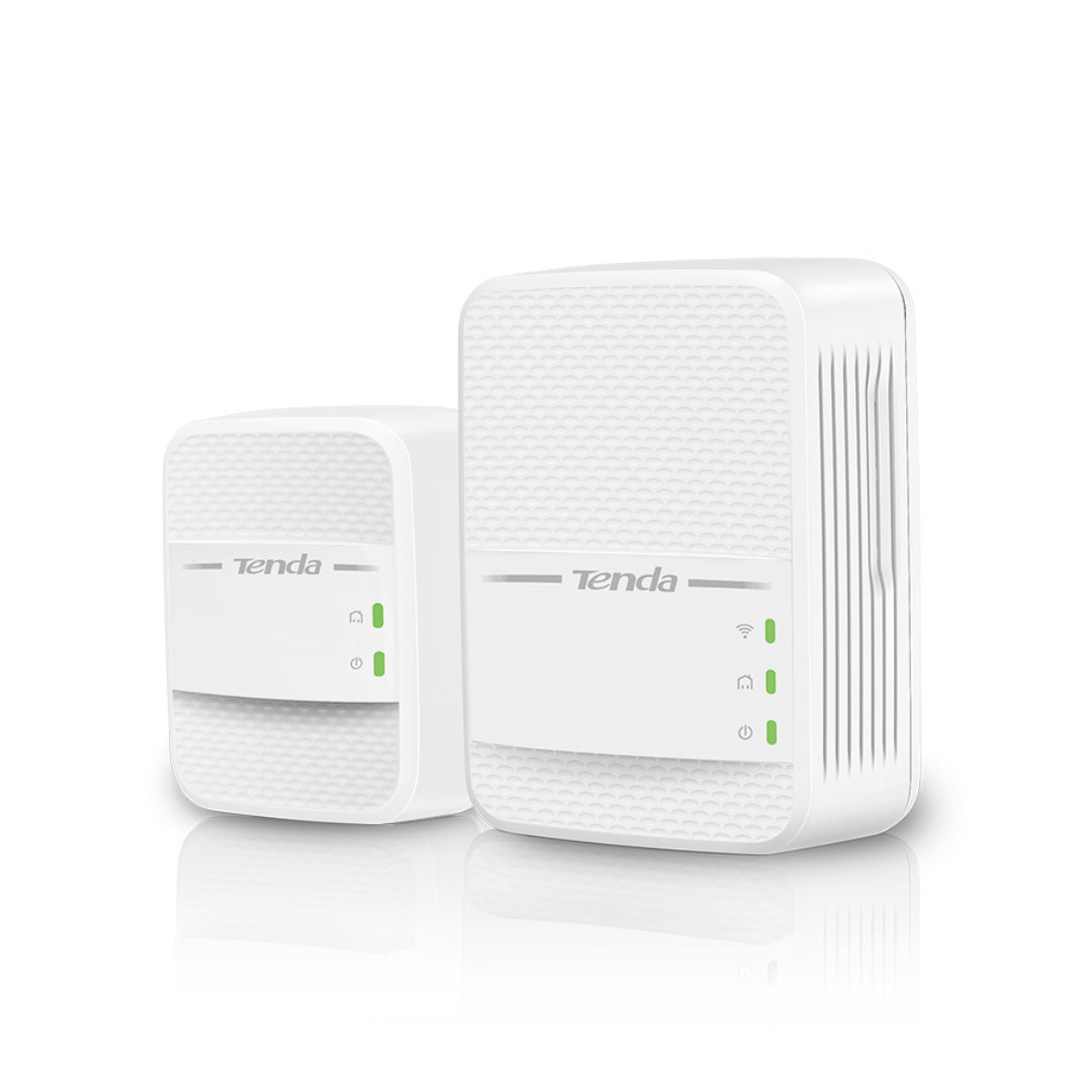 Tenda PH10 WiFi Powerline Extender Adapter Kit with Gigabit Ethernet Port AV1000