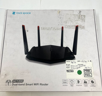 Rock Space RSD0611 Smart WiFi Router Wireless Dual Band AC1200 MU-MIMO MultiMode