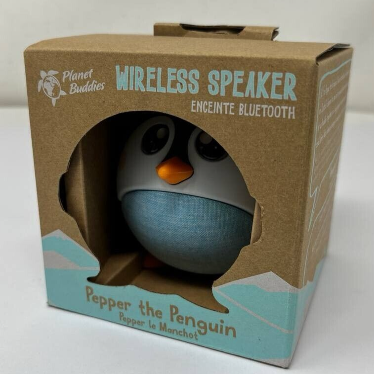 Fun Loud Control Speaker Penguin For Kids Wireless Bluetooth Portable Audio Mic