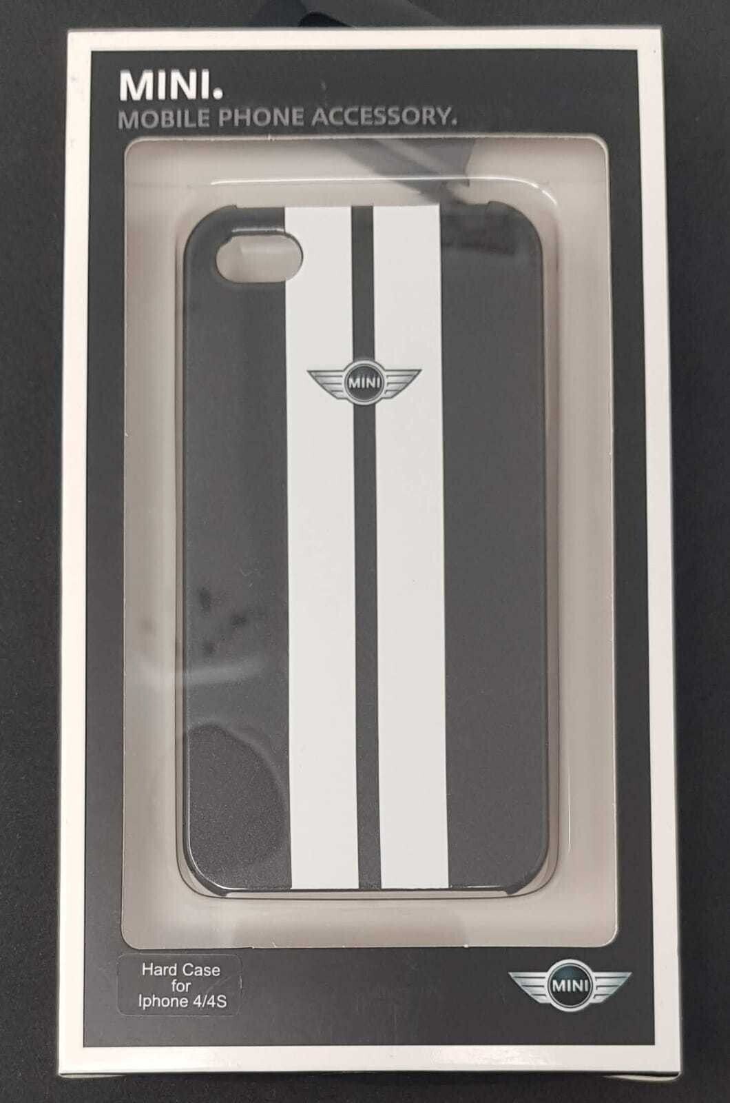 Original Black & White Mini Cooper Hard Case Back Cover Fits Apple iPhone 4 4s