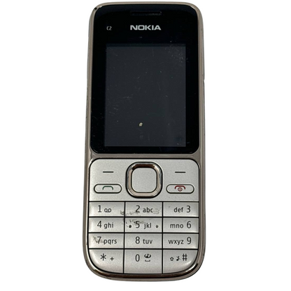 Nokia C2 GSM Phone Keyboard 3.2MP Camera MP3 3G Bluetooth Micro SD Radio FM