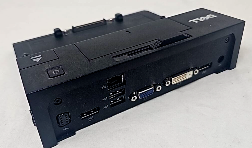 Dell PR03X E-Port II Replicator USB Docking Station For Latitude E4200 E5450