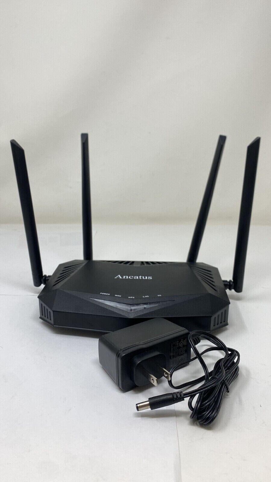 WiFi 6 Router AX1800 Dual Band 1.8 Gigabit For Computer Ancatus A6  - Black