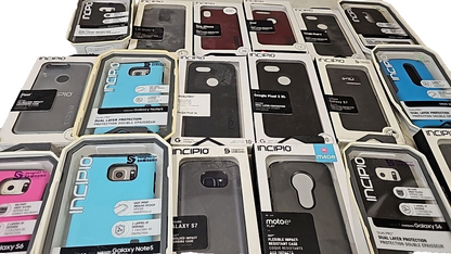 18 Lot Incipio Cases for Samsung Galaxy S6 S7 LG Stylo iPhone Pixel Wholesale