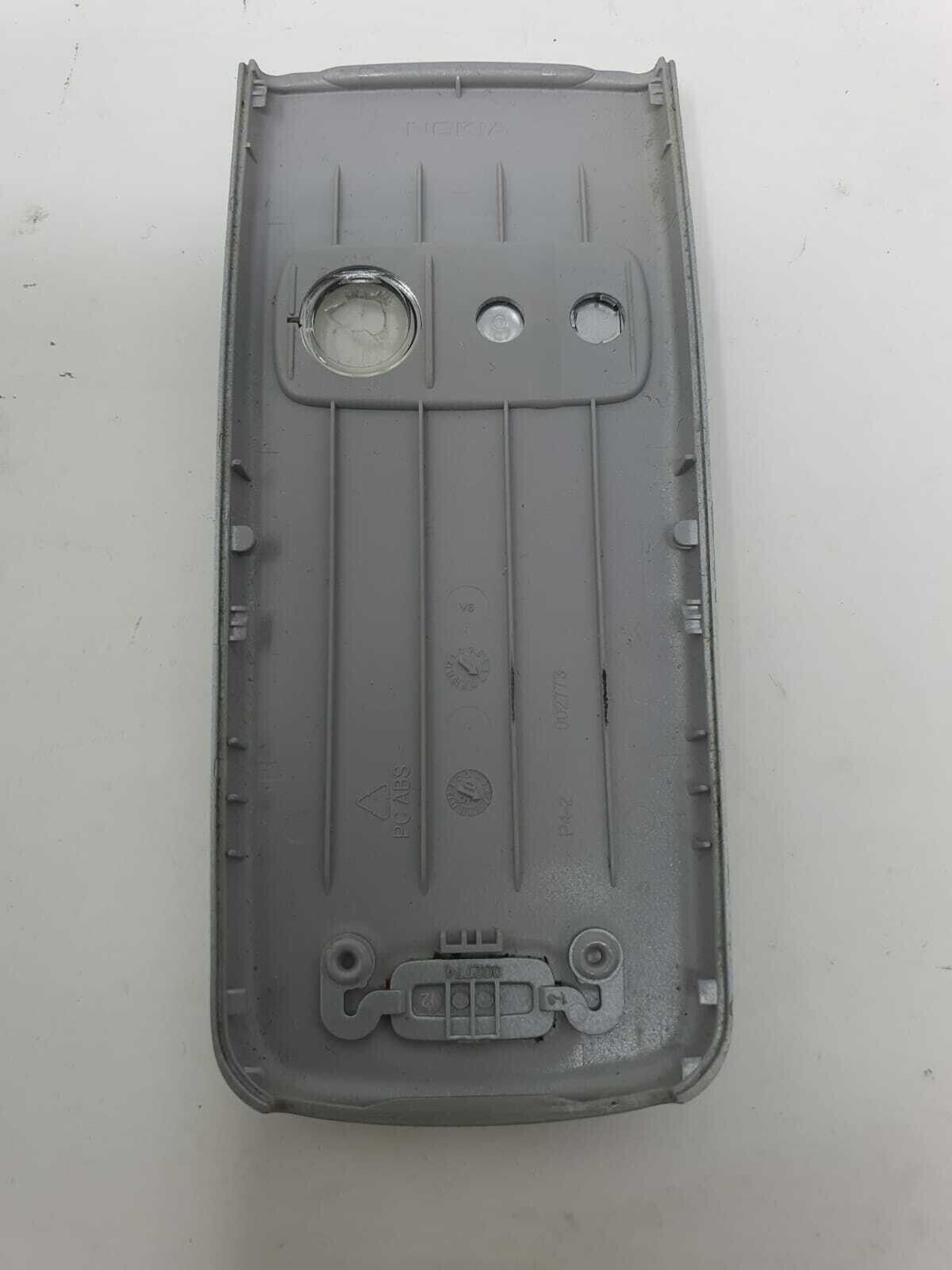 Original Gray Plastic Battery Door Back Cover Housing For Nokia 6020 OEM