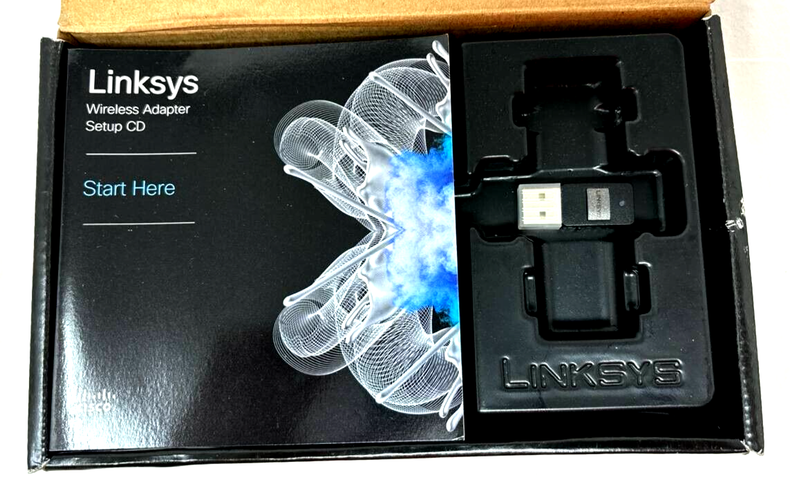 Linksys AE6000 Wireless AC Mini USB 2.0 Adapter Dual Band 5Ghz Internet Network