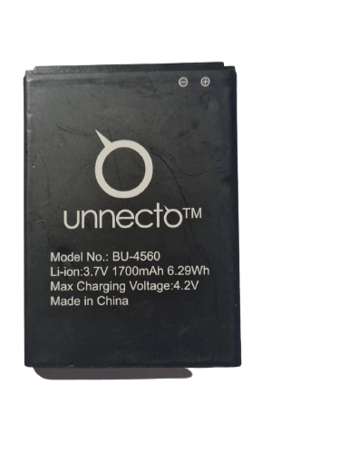 Battery BU-4560 For Unnecto U4560 Replacement Part 1700mAh Original 3.7V OEM