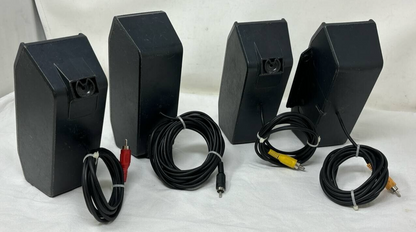 Set of 4 Front Satellite Computer Speakers Replacement For Logitech X-540 READ