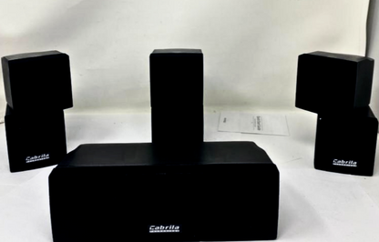 1500W Home Theater Speaker System Cabrila Technology 5.1 Elite Series READ