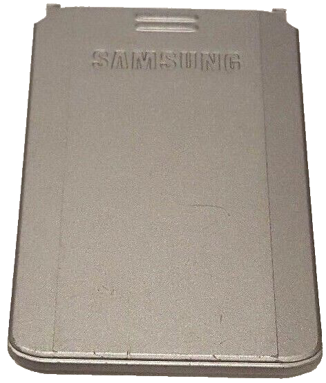 Back Door Silver Phone Battery Housing Cover For Samsung Stripe T509