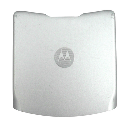 Silver Back Rear Cover Battery Door Case Replacement for Motorola Razr V3 Gray