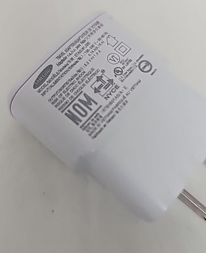 Samsung Power Wall Charger ETA0U61JWE Cradle 5V 1Amp AC White Cube USB Universal