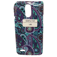 Protective Cover For LG Stylo 3 L83 Back Case Design Indian Mandala Colorful