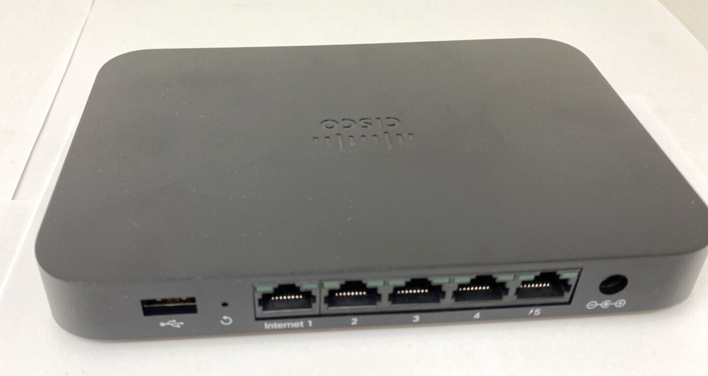 Cisco Meraki Z3 VPN Firewall Teleworker Gateway Gigabit Ethernet Black OEM