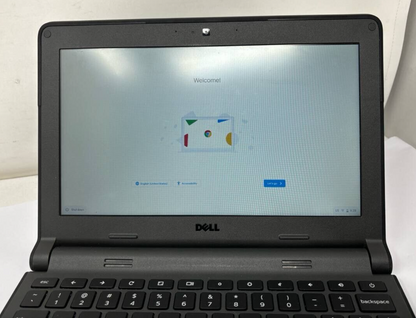 Dell Chromebook 11 P22T 11.6" 16GB Intel Celeron 2.16 GHz 4GB RAM Laptop Black