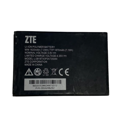 Battery LI3818T43P3H735044 For ZTE Compel Z830 Concord II  Z730 Force N9100